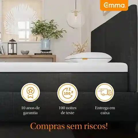Colchão Casal Emma Premium Hybrid 2.0