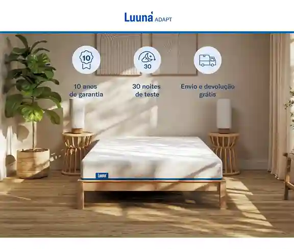 Colchão Casal Lunna Adapt