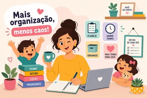 16 dicas praticas de organizacao para maes sem tempo para nada https://amigaah.com.br