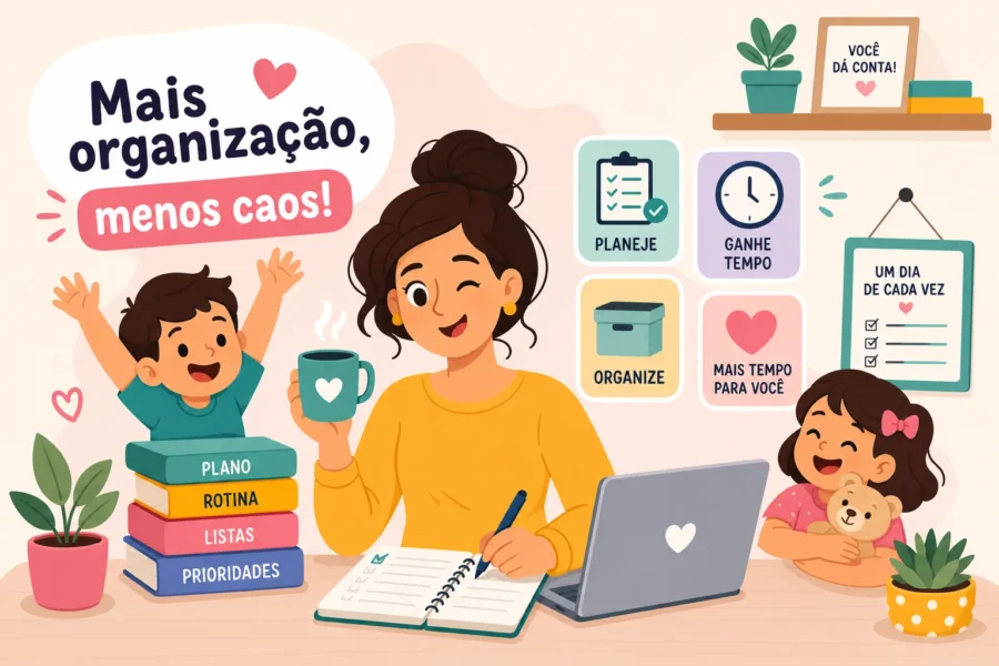16 dicas praticas de organizacao para maes sem tempo para nada https://amigaah.com.br