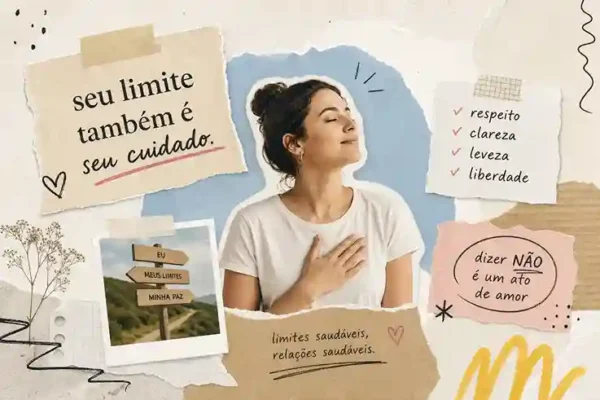 mulher sente que colocar limites nos relacionamentos é gratificante https://amigaah.com.br