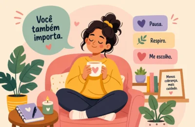 Autocuidado sem culpa para a mulher sobrecarregada https://amigaah.com.br