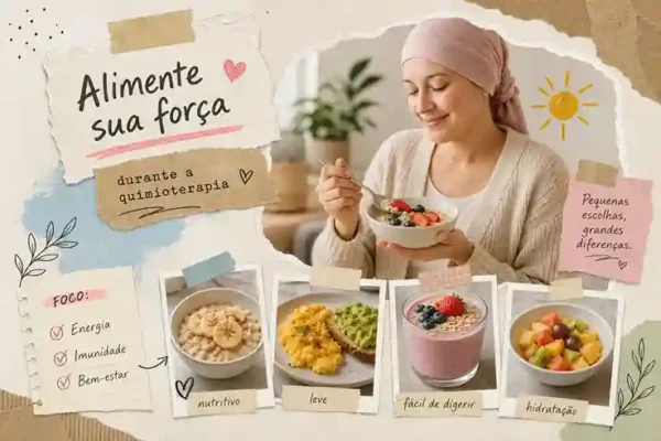 Melhor café da manhã na quimioterapia sem drama e naúsea - Nutritivo e de boa digestão.